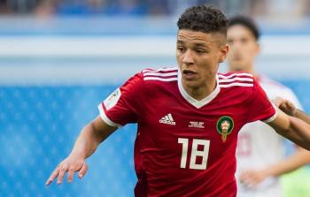 اللاعب المغربي أمين حارث يتعرض لإصابة قوية قبل مونديال قطر 2022