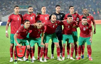 المنتخب المغربي لكرة القدم.