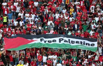 دعم فلسطين في مونديال قطر