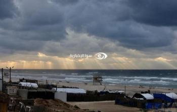 بحر غزة - أحوال طقس فلسطين