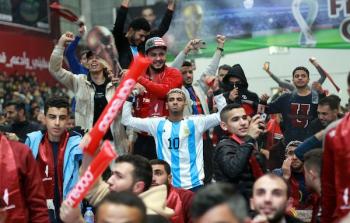 أفراح فلسطينية بعد تتويج الارجنتين بكأس العالم 2022