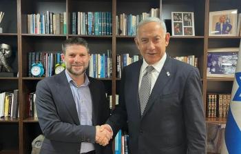 نتنياهو زعيم الليكود وسموتيرتش زعيم الصهونية الدينية