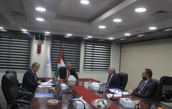 عقد اجتماع مجلس ادارة شركة مياه فلسطين الثاني