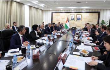 رئيس الوزراء محمد اشتية يفتتح أعمال اللجنة الأوروبية الفلسطينية المشتركة