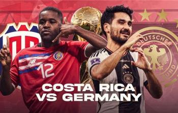 مباراة ألمانيا وكوستاريكا في كأس العالم 2022