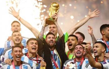لحظة تتويج الأرجنتين بلقب كأس العالم 2022