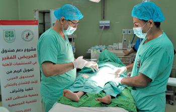 غرفة عمليات جراحية في غزة