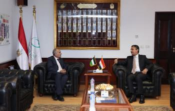 سدر يبحث مع رئيس مجلس إدارة الهيئة القومية المصرية آليات التعاون