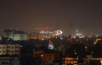 غارة اسرائيلية على غزة