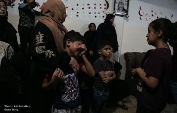 طفل من غزة بسبب ممارسات الاحتلال - أرشيف