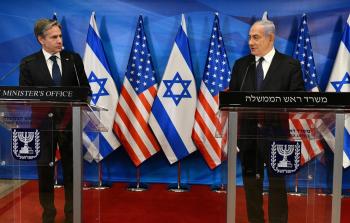وزير الخارجية الأمريكي أنتوني بلينكن ورئيس الحكومة الإسرائيلية بنيامين نتنياهو - أرشيف