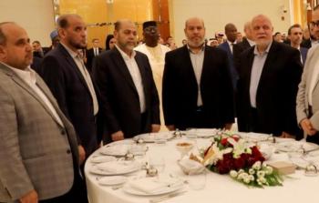 وفد من حماس يشارك في حفل ذكرى انتصار الثورة الإيرانية