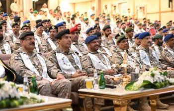 القوات المسلحة تحتفل بذكرى يوم التأسيس السعودي