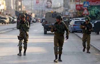 قوات الجيش الإسرائيلي عقب عملية حوارة اليوم