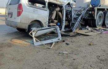 مصرع مواطنين إثر حادث سير في محافظة نابلس