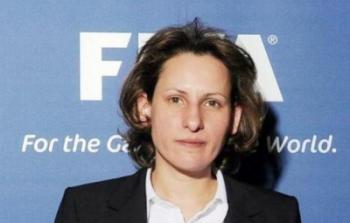 سوزان شلبي نائبة رئيس الاتحاد الفلسطيني لكرة القدم