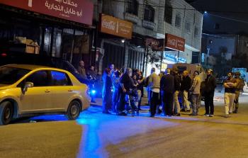 تجمع المستوطنين في مكان عملية حوارة في نابلس اليوم