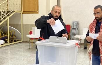 عملية الاقتراع في انتخابات غرفة تجارة وصناعة شمال الخليل