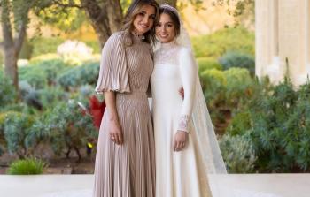 رانيا العبدالله وابنتها  الأميرة إيمان