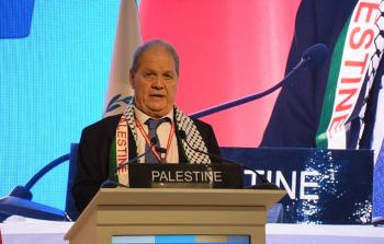 روحي فتوح يتحدث عن مطالب الفلسطينيين العادلة أمام مؤتمر دولي