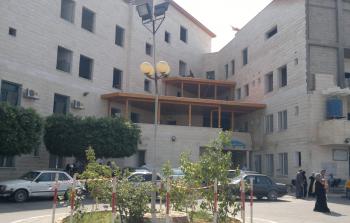 غزة - تعطل أحد مولدات الكهرباء في مستشفى شهداء الأقصى