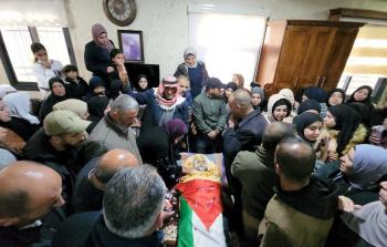 تشييع جثمان الشهيد الطفل مصطفى صباح في بيت لحم
