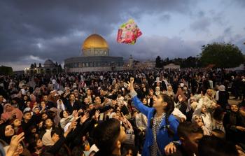 أجواء عيد الفطر في الأراضي الفلسطينية