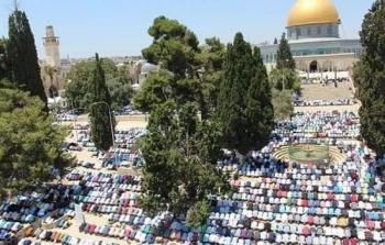 صلاة العيد في رحاب المسجد الأقصى - موعد صلاة عيد الفطر 2023 فلسطين