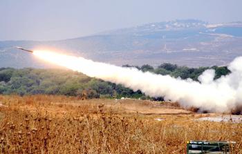 إطلاق الصواريخ من لبنان تجاه إسرائيل