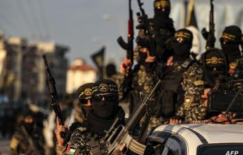 عناصر مسلحة من سرايا القدس الجناح العسكري لحركة الجهاد الإسلامي