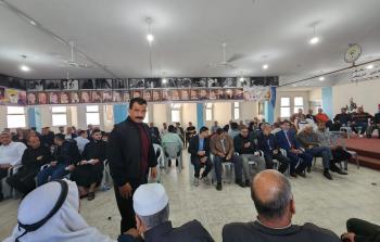 شؤون اللاجئين في خان يونس تنظم لقاء معايدة بمناسبة عيد الفطر