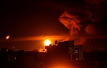 حماس تعقب على قصف غزة الليلة