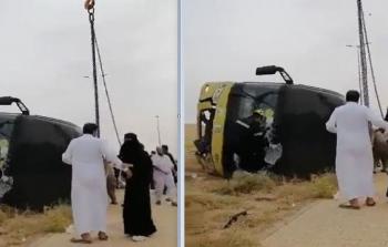حادث مروع في مدينة بريدة في السعودية