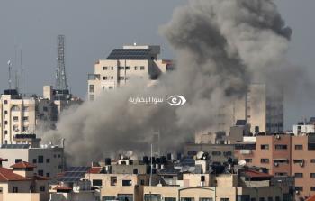 قصف إسرائيلي لشقة في حي النصر