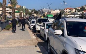 قافلة مركبات احتجاجية ضد العنف والجريمة بأراضي الـ 48