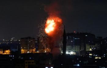 القصف الإسرائيلي على غزة الآن