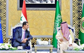 الرئيس السوري يصل إلى السعودية