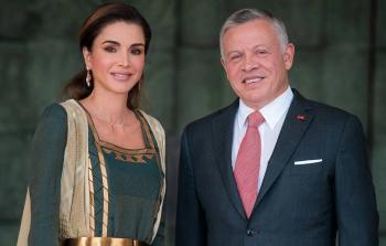 فرق الطول بين الملكة رانيا والملك عبد الله الثاني
