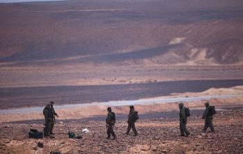 صورة توضيحية لجنود إسرائيليين عند الحدود المصرية (Getty images)