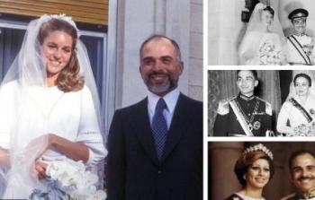 زوجات الملك حسين بن طلال ملك الأردن وأولاده