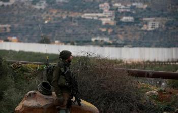 جندي إسرائيلي قرب حدود لبنان