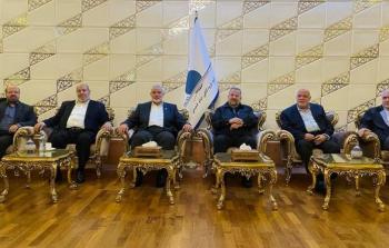 وفد حماس برئاسة هنية يلتقي بقائد الحرس الثوري الإيراني