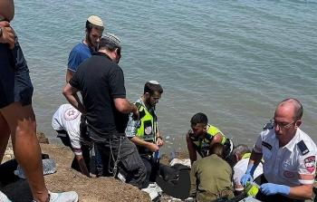 وفاة شابة غرقًا في البحر الميت / صورة من المكان