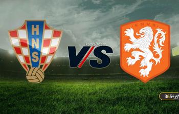 القنوات المفتوحة الناقلة لمباراة هولندا ضد كرواتيا اليوم