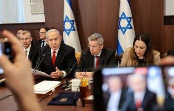 نتنياهو خلال جلسة الحكومة الإسرائيلية