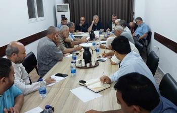الفصائل تعقد اجتماعا مع سلطة الطاقة وشركة توزيع كهرباء غزة