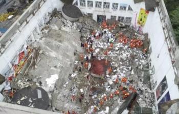 مصرع 11 شخص في انهيار سقف صالة رياضية في الصين