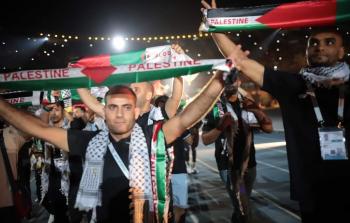 هنية: رفع العلم وسماع النشيد الوطني تغمرنا بالفرح أثناء تتويج أبطالنا في الدورة العربية بالجزائر