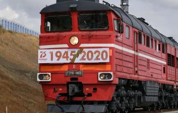 للمرة الأولى قطار تجاري روسي يصل إيران في طريقه للسعودية