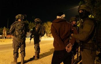 الاحتلال يشن حملة إعتقالات واسعة بالضفة الغربية